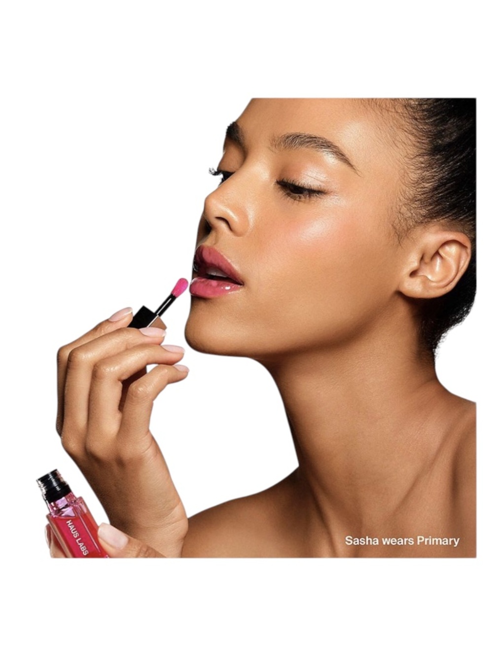 NWT/ NIB SOLD OUT HAUS LABS PhD Hybrid Hydrating Tinted Lip Oil Primary 0.09 oz - Picture 5 of 7